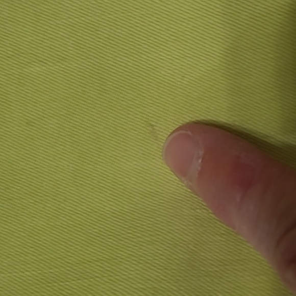 Cato Neon Greenish Yellow Cropped Jeans size 14 - Picture 6 of 8